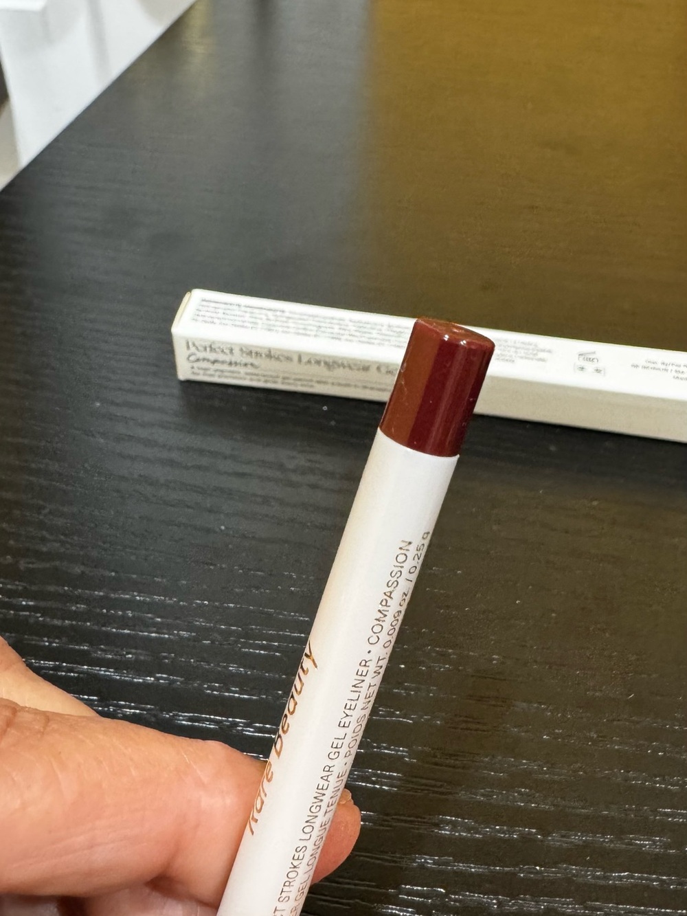 Rare Beauty Perfect Strokes Longwear Gel Eyeliner — shade Compassion